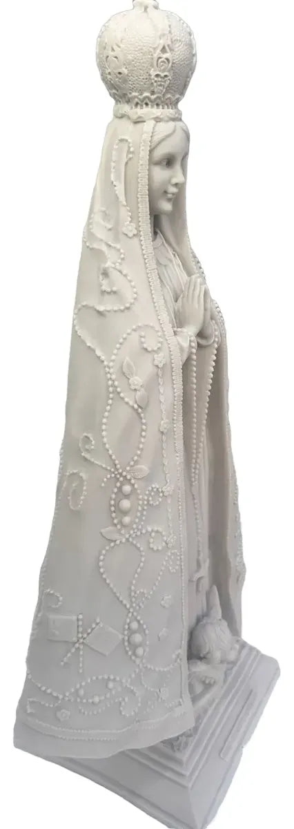 Escultura Nossa Sra. Aparecida 65cm Mármore Área Externa