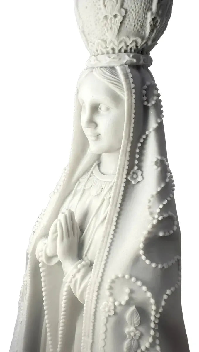 Escultura Nossa Sra. Aparecida 65cm Mármore Área Externa