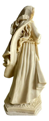 Escultura Sagrada Família 30cm Resina Crua Para Pintura