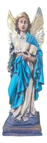 Imagem São Gabriel Arcanjo 40cm em Resina Envelhecida Luxo
